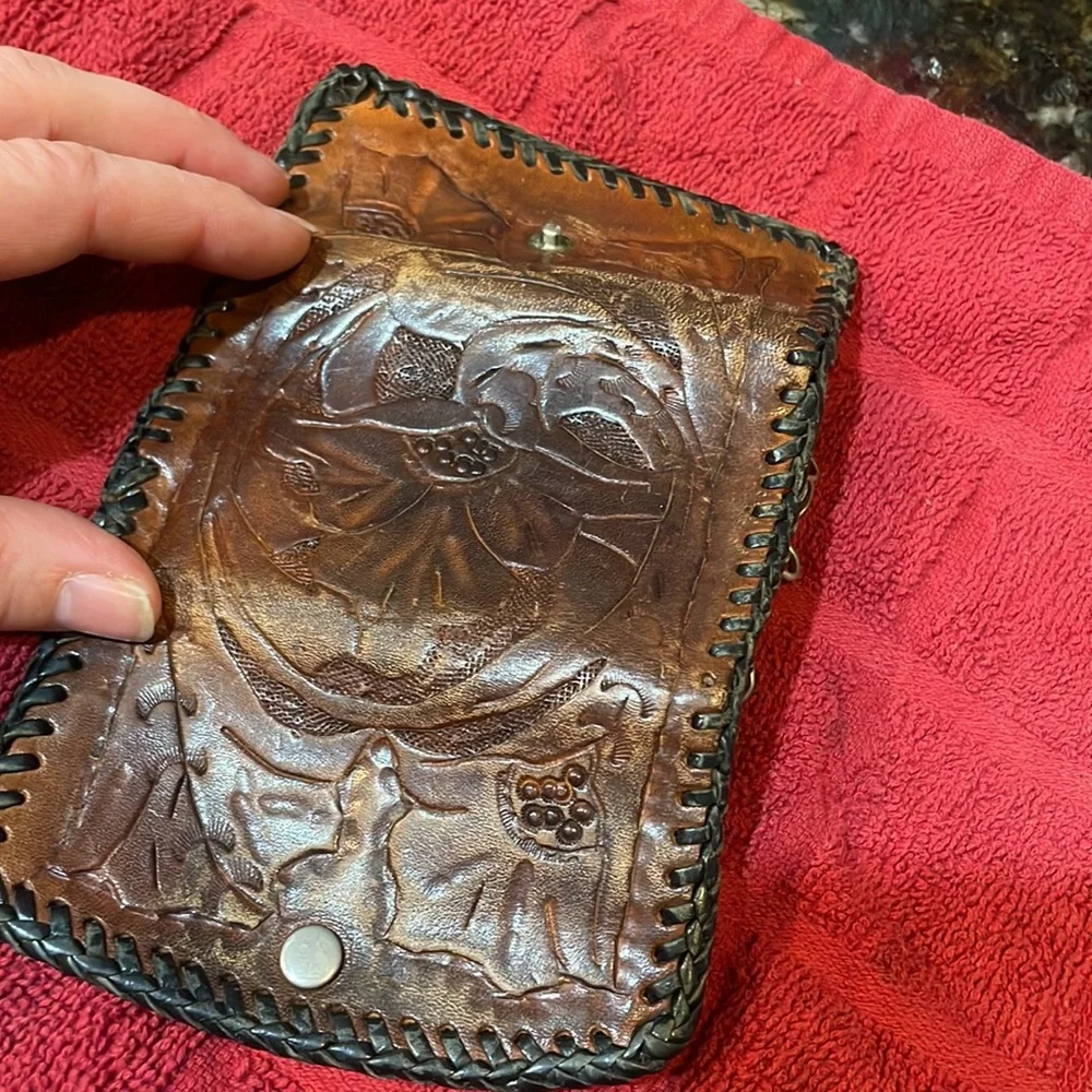 genuine brown  Leather Wallet
